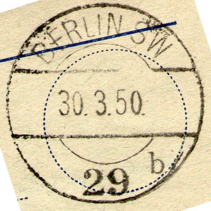 EKB SW 29 b oStoZt  25. 7.1945 –  6. 1.1955