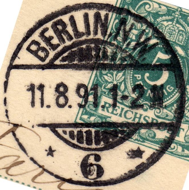 BG * 6 * - 11.8.1891 - 30.1.1913