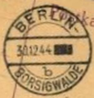 EKB Berlin-Borsigwalde b oZt 30.12.1944