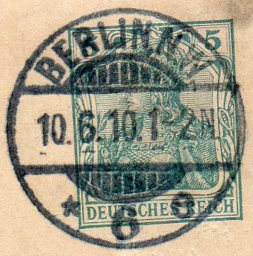 BG * 6 e - 25.4.1901 - 16.1.1912