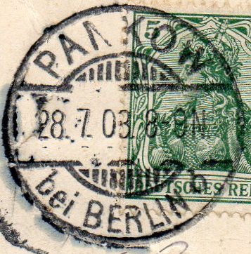 BG Pankow bei Berlin b 26.5.1893 - 22.12.1911
