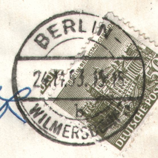 EKB BERLIN-WILMERSDORF  3 b  oVN   8.  1.1931 – 7.12.1960