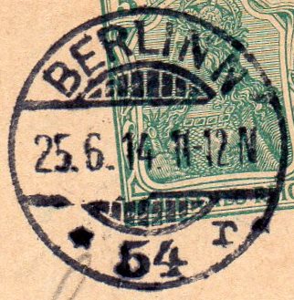 II BG * 54 r   4.8.1909 - 29.11.1917