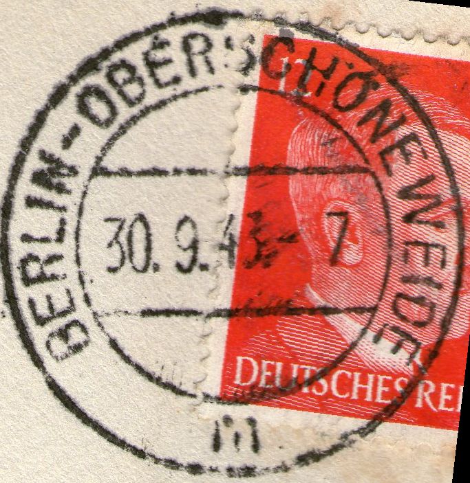 DKB  B-OBERSCHÖNEWEIDE m 30.  9.1943  –  ...6.1947