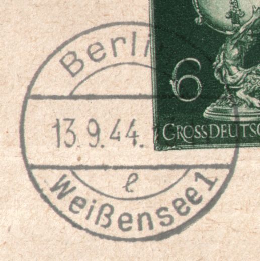 EKB Berlin-Weißensee 1  oVN  13.  3.1936 – 22.  3.1967