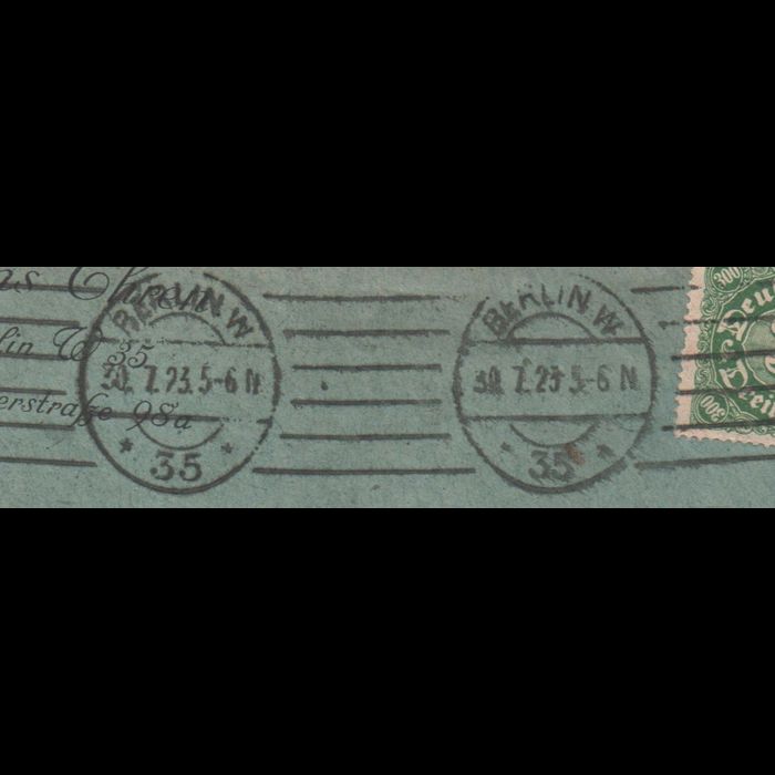 Ma EKB W * 35 *    5. 1.1923 – 18. 2.1925