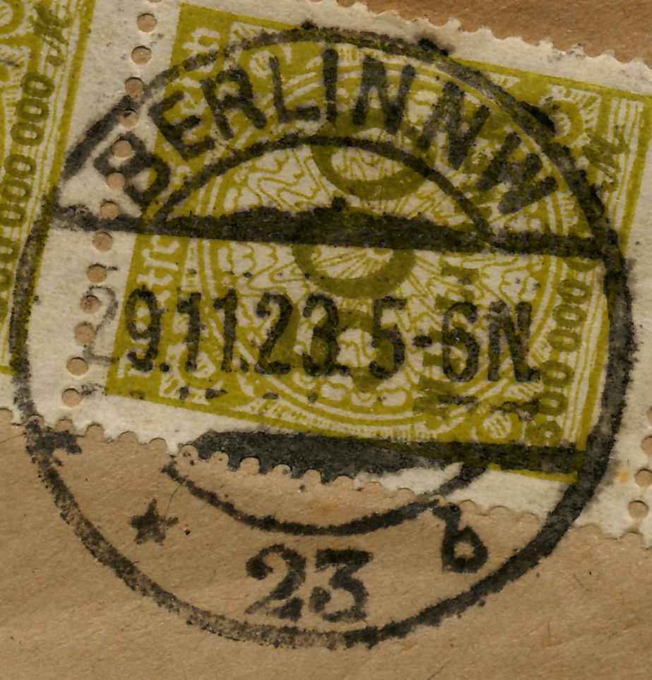EKB NW * 23 b  14. 9.1917 – 13.11.1925