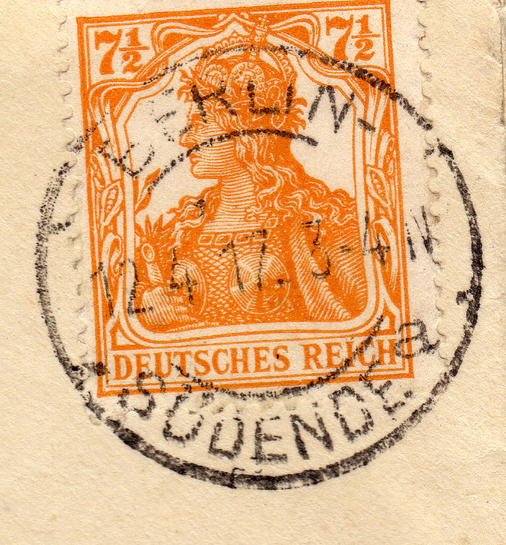 EKB BERLIN-SÜDENDE  a  13. 6.1913 –  6. 6.1919