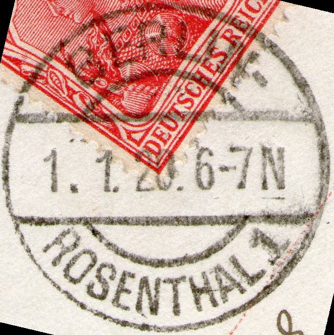 EKB BERLIN – ROSENTHAL  1   8. 6.1912 –  8. 1.1931