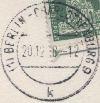 DKB (1) B-CHARLOTTENBURG 9 k    25.  1.1949 –   2.  7.1962