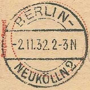 EKB BERLIN-NEUKÖLLN  2  24. 6.1926 –  12. 2.1951