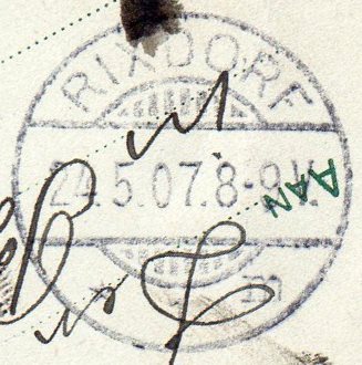 BG Rixdorf * 1 m 3.3.1907 - 8.6.1911