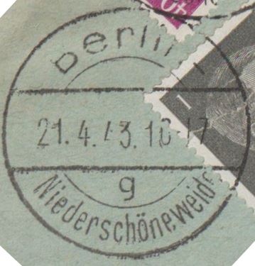 EKB Berlin-Niederschöneweide  g  oVN 21. 4.1943   9. 7.1945 –  3. 4.1962