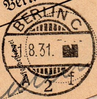 II BG A 2 f oStd - 1.12.1930 - 29.1.1954