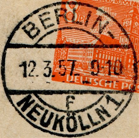 EKB BERLIN-NEUKÖLLN 1 f  ...1.1913 – 30. 8.1930