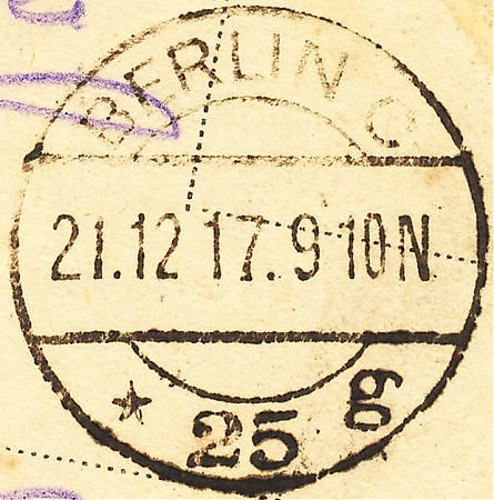 EKB C * 25 g  26.10.1916 – 29. 9.1924
