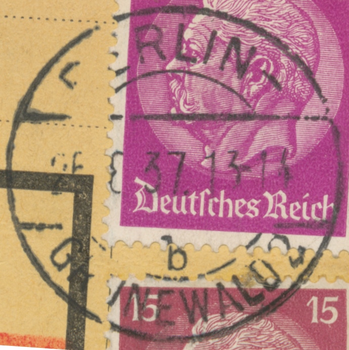 EKB BERLIN-GRUNEWALD 2 b  oVN  10. 7.1929