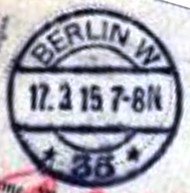 EKB W * 35 *  17. 3.1915 –  8. 1.1931