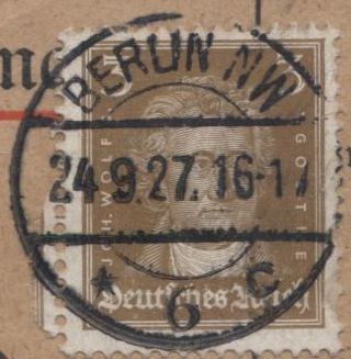 EKB NW * 6  c oVN 24.9.1927 - 10.11.1938