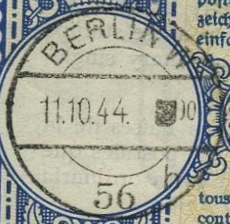 EKB W  56 h Min oStoStd   4. 5.1940 – 11.10.1944