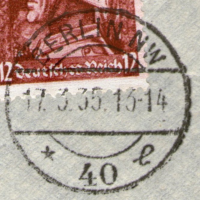 EKB NW * 40 l oVN  22. 4.1930 –  4.11.1937