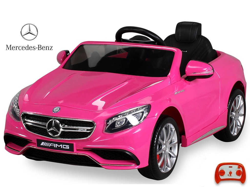 Mercedes Amg S63 2x45watt Kinderauto Kinder Elektroauto Lizensiert Pink Kinder Elektroauto Kinderauto