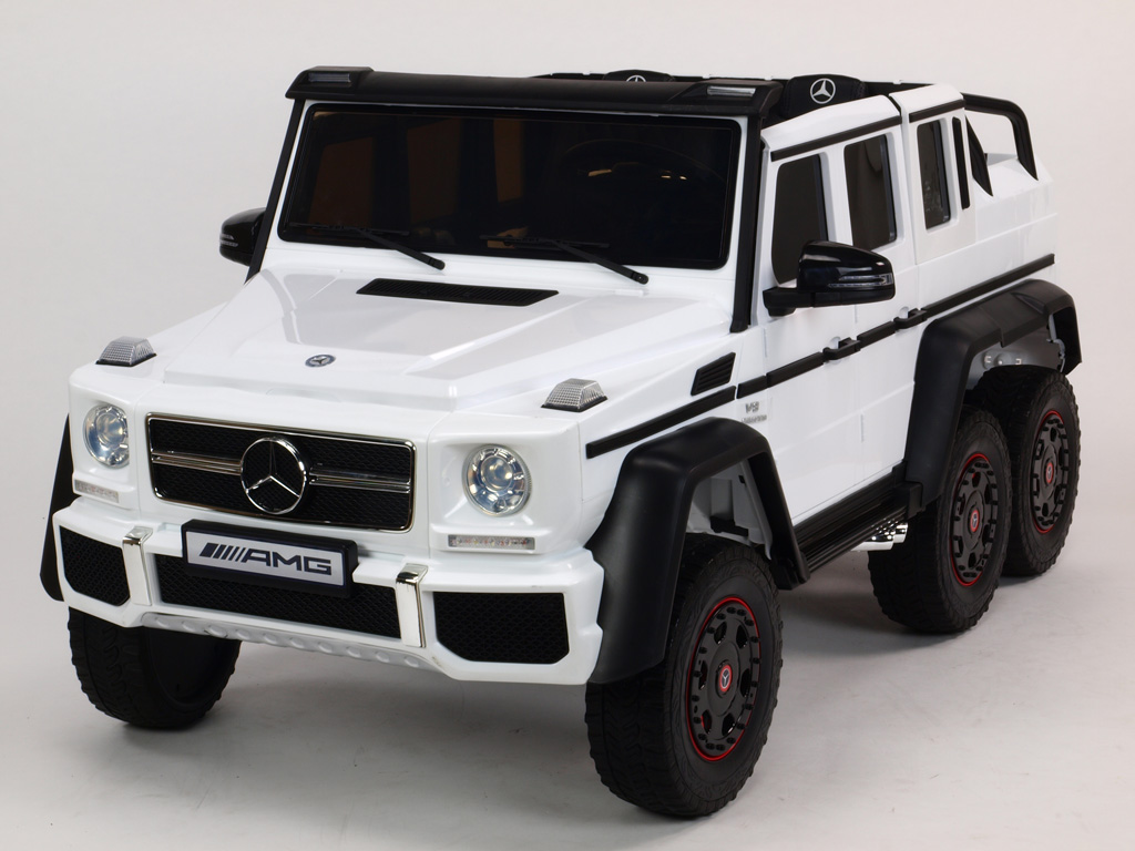 Mercedes Xxl Amg G63 2 Sitzer Weiss Kinder Elektroauto Kinderauto