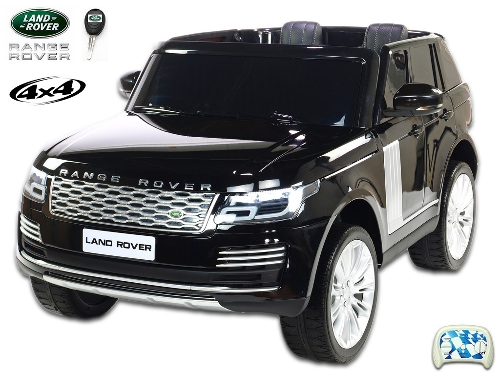 Range Rover Hse 2 Sitzer Schwarz Lackiert Kinder Elektroauto Kinderauto