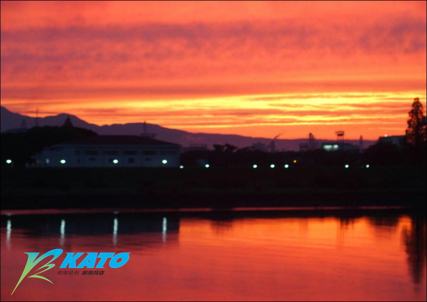 絶景の夕焼け
