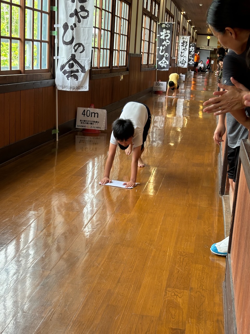 西脇小学校訪問！古い校舎に感動！