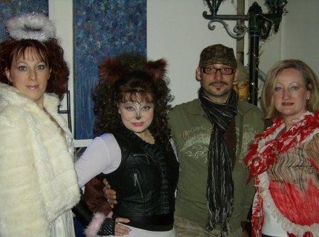 Margit Pregler, Patricia Fritthum, Francesco Cardeloni und Regine Pawelka