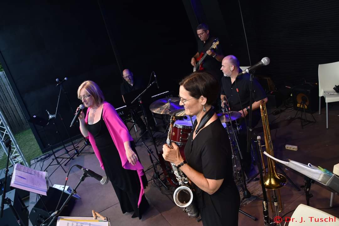 It´s Swing- und Jazz-Time mit Regine Pawelka & dem L.E. Quartett (c) Raimund Pawelka_Sommerszene Gänserndorf 2023