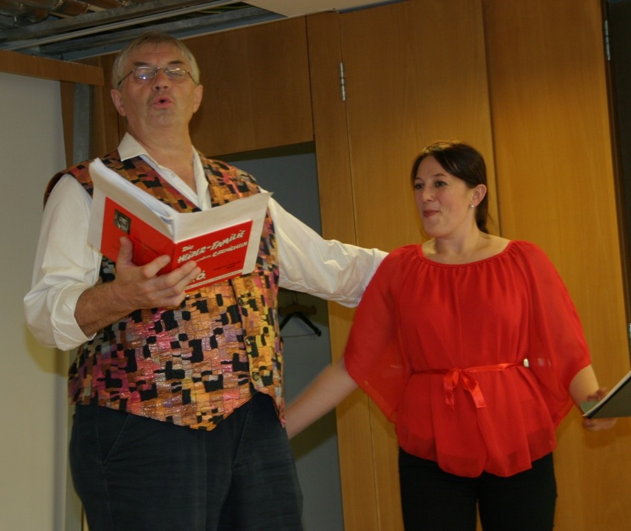 Konzert im Barbaraheim im September 2012, Margit Pregler und Vladimir Skal