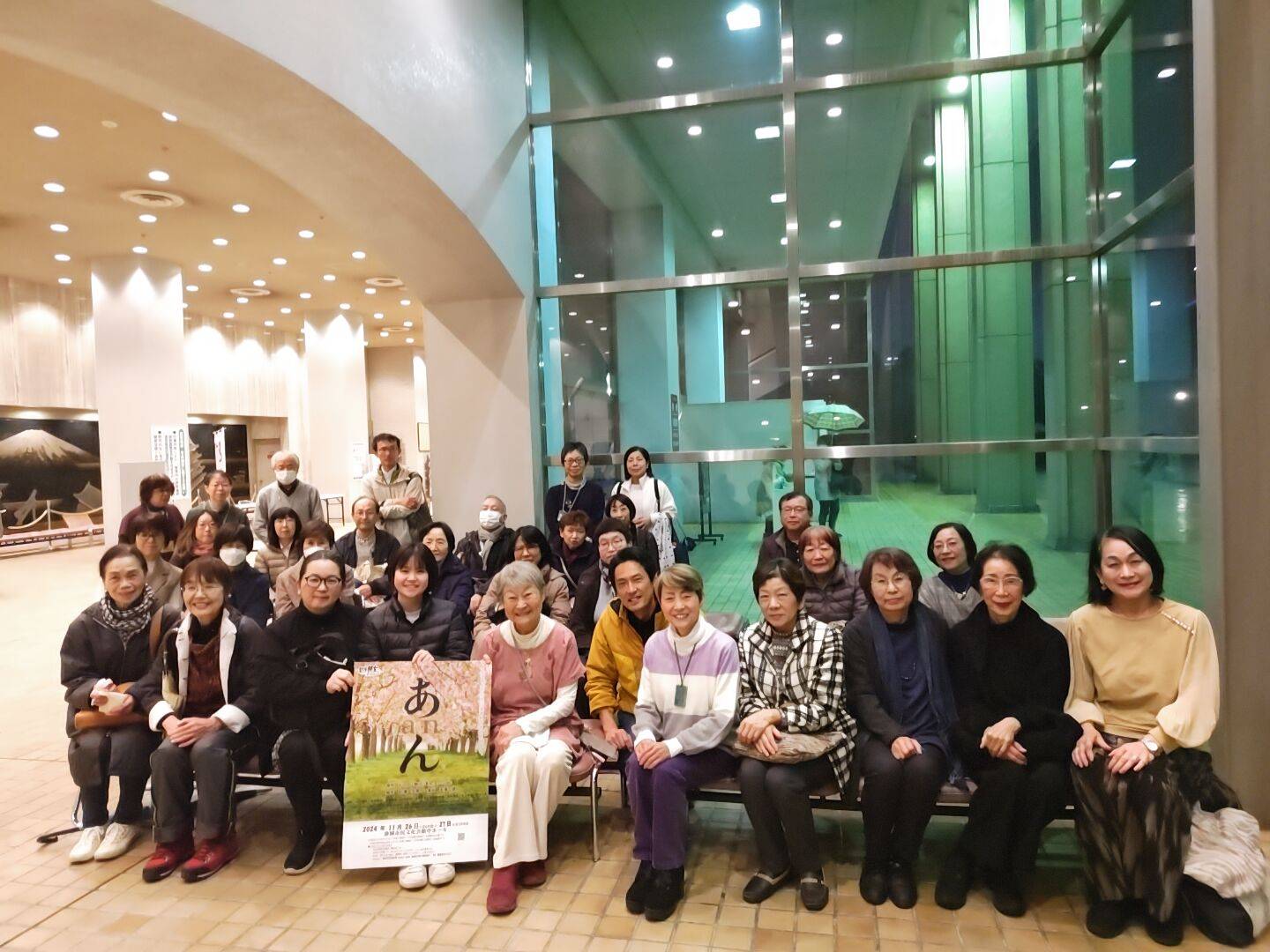 例会「あん」、静かな感動で終了