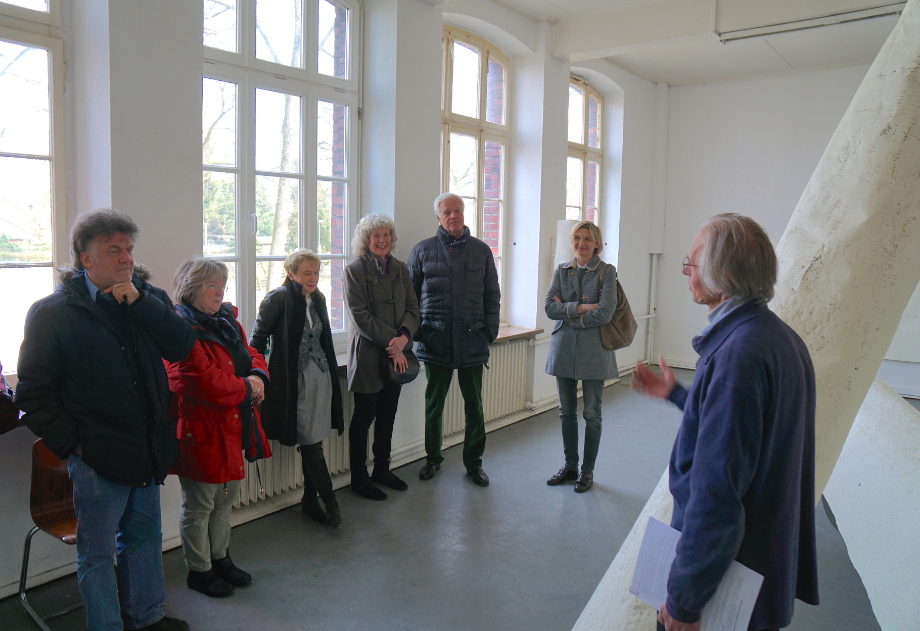 Foto: Luitgard Nolte vom Besuch des Kunstverein RE