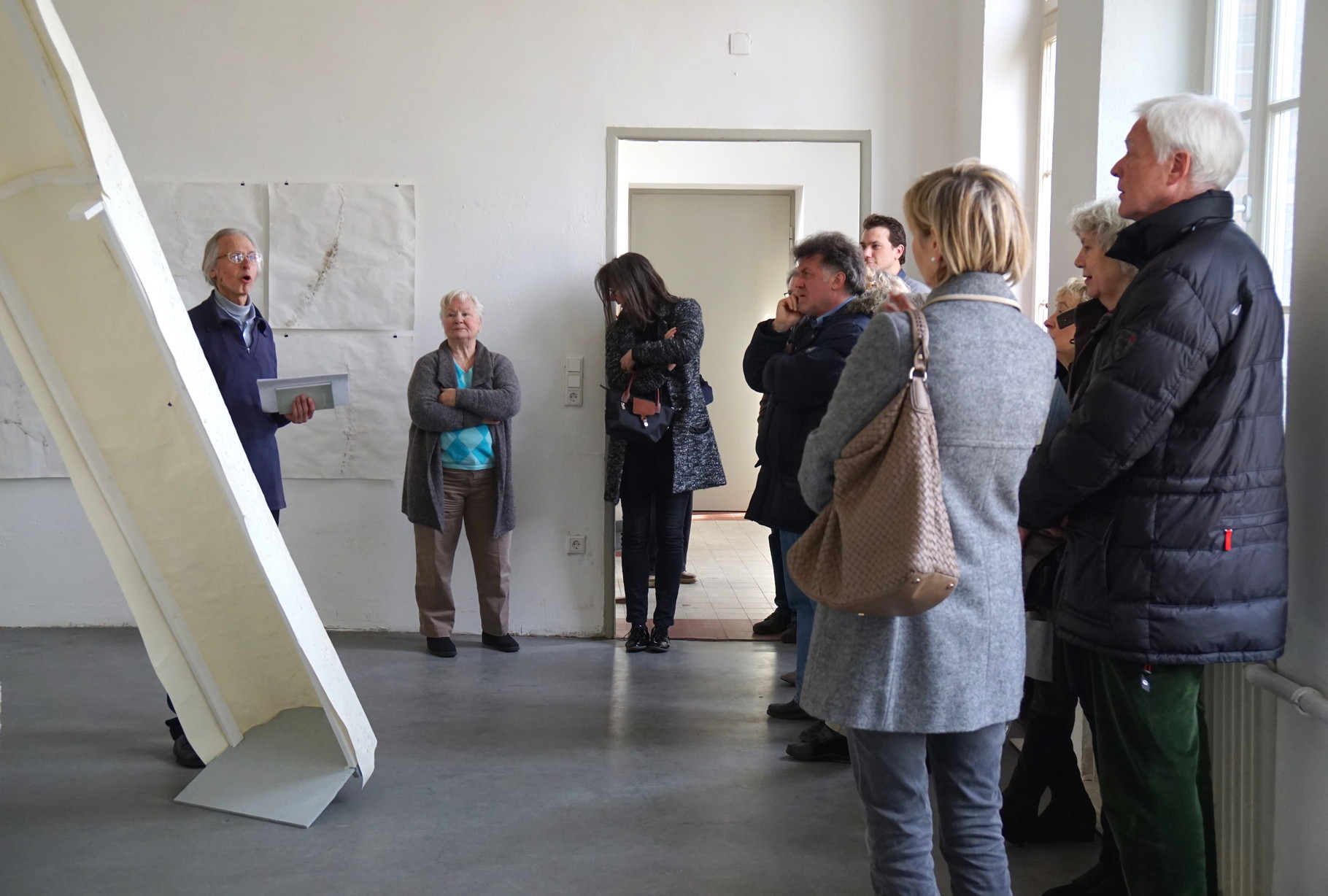  Luitgard Nolte vom Besuch des Kunstverein RE