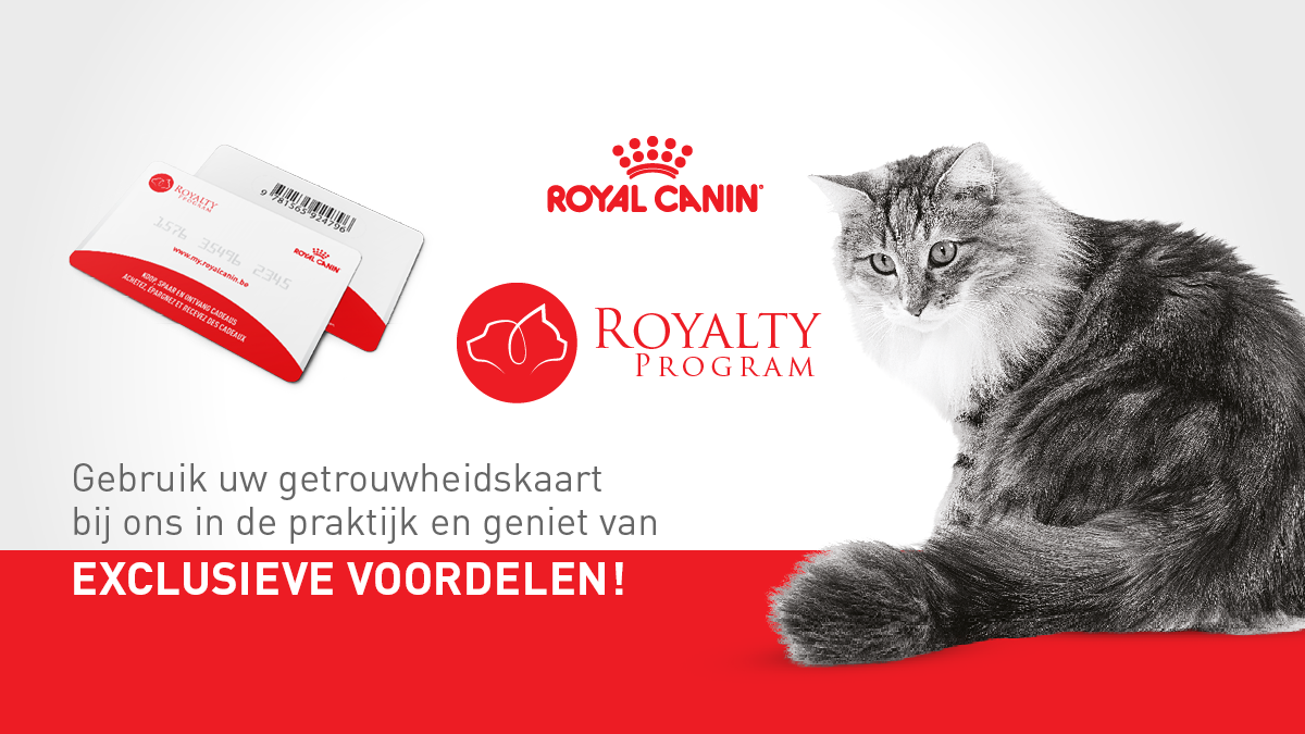 Royal Canin acties De website van