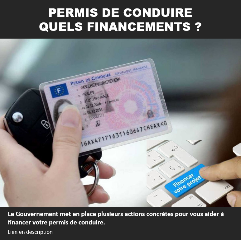 Permis de conduire : quels financements ?