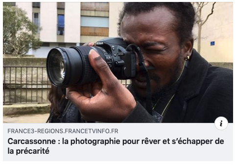 Reportage de France 3 sur les atelier photographiques mis en place par Léo Derivot avec des personnes en situation de précarité
