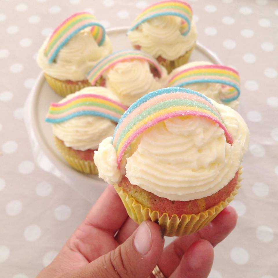 Cupcakes Rainbow