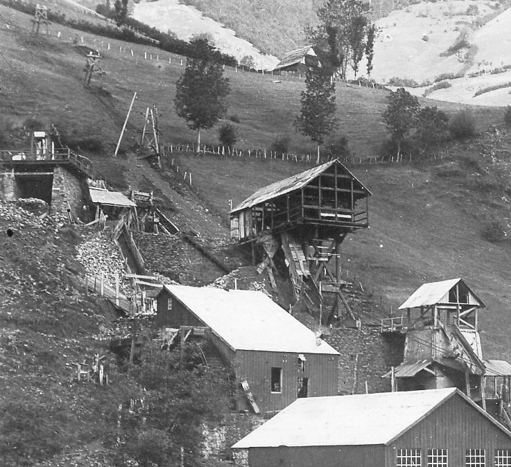 Arrivée du câble de Bulard en 1902 sur le site du Bocard