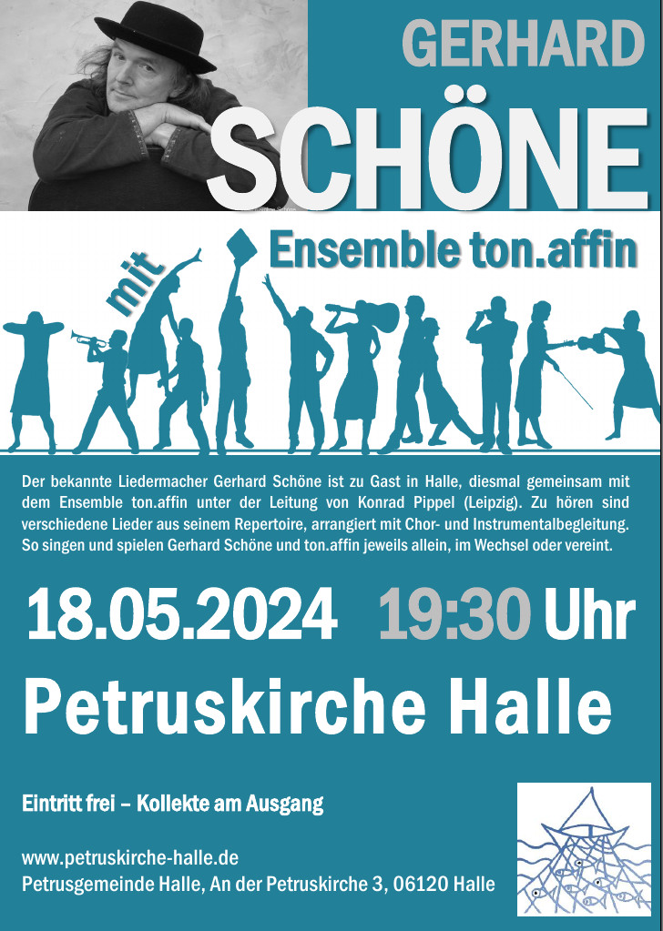 Konzert mit Gerhard Schöne in Halle 2024