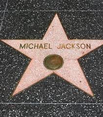 Michael Jackson's star on Hollywood Boulevard