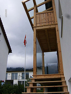 Treppe vom Lehrling