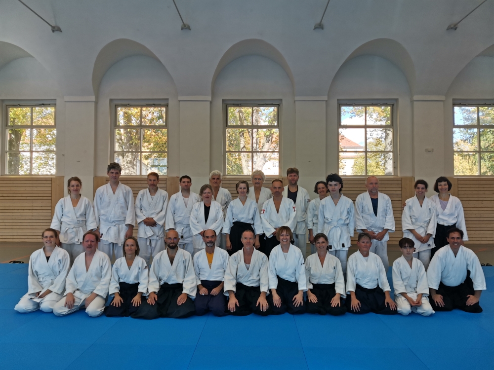 Unser erster Aikido - Lehrgang bei der KGH Phönix mit Renata Jocic aus Bern