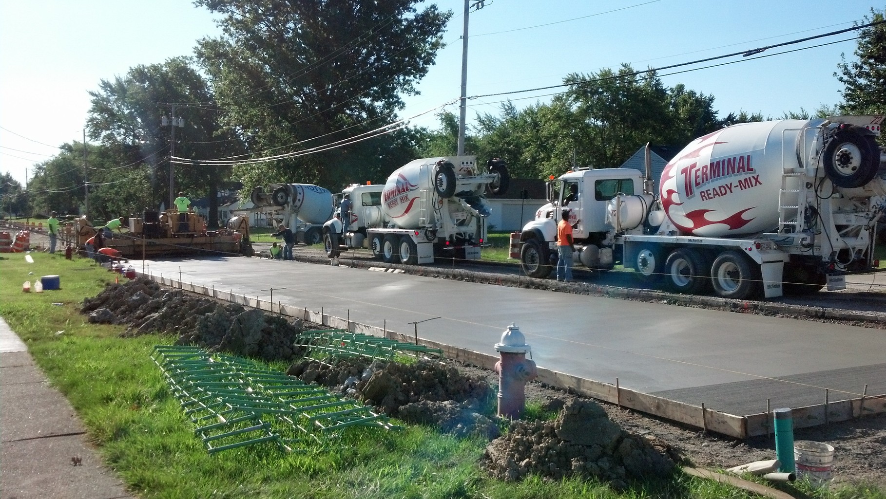 Ready Mixed Concrete Concrete readymix producer and concrete road