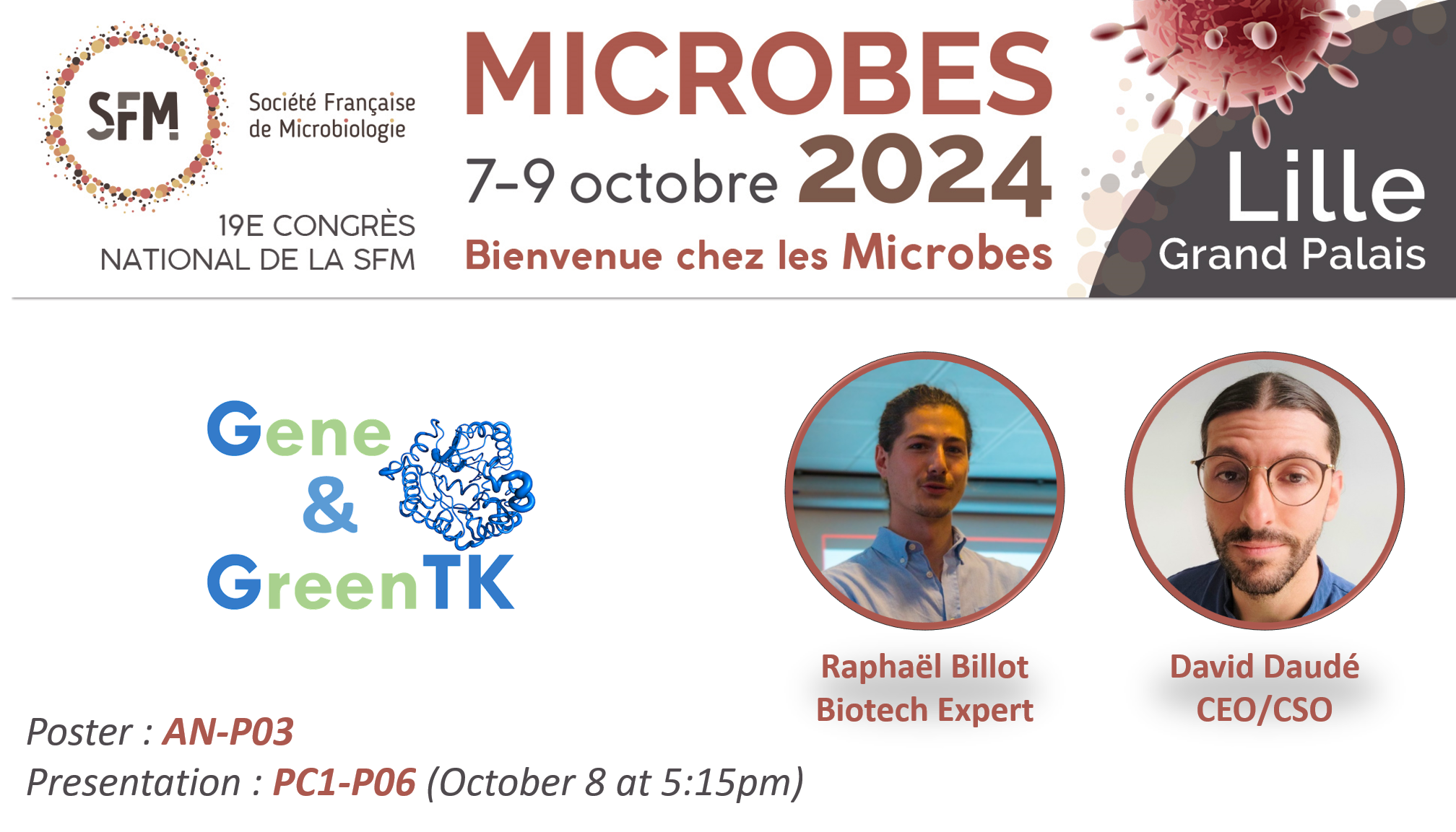 Gene&GreenTK was at SFM2024 congress!
