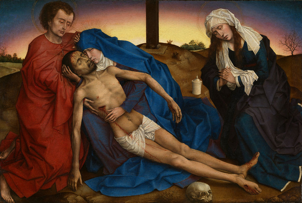 Rogier van der Weyden, Piétà, Bruxelles