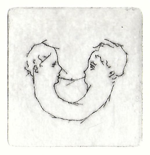 話ができるよ　Drypoint　2019