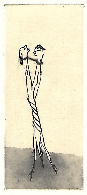 話ができるよ  Engraving, Aquatint　2019